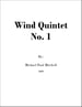 Woodwind Quintet No. 1